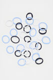 Hair Tie Set  Cornflower Blue  hi-res