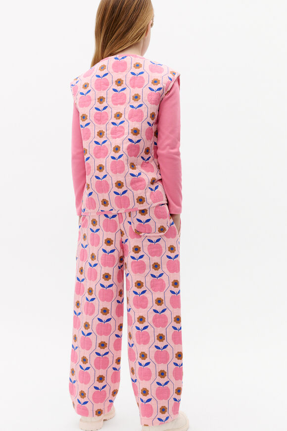 Apple Quilted Vest  Rose Petal  hi-res