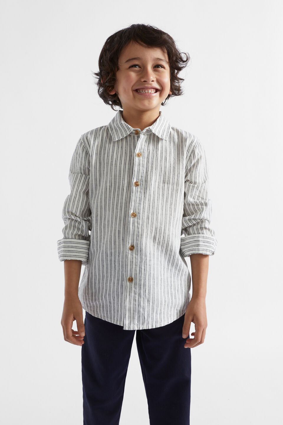 Stripe Linen Shirt  Canvas