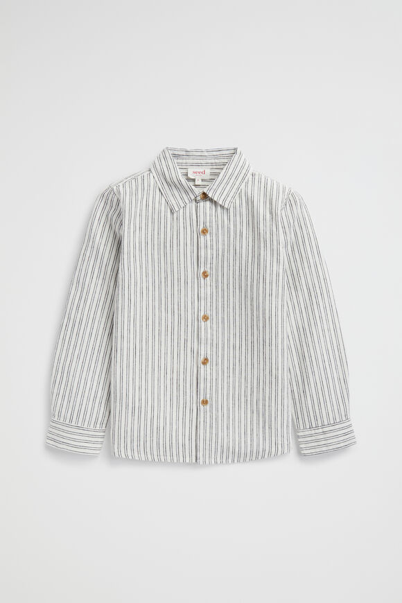 Stripe Linen Shirt  Canvas  hi-res