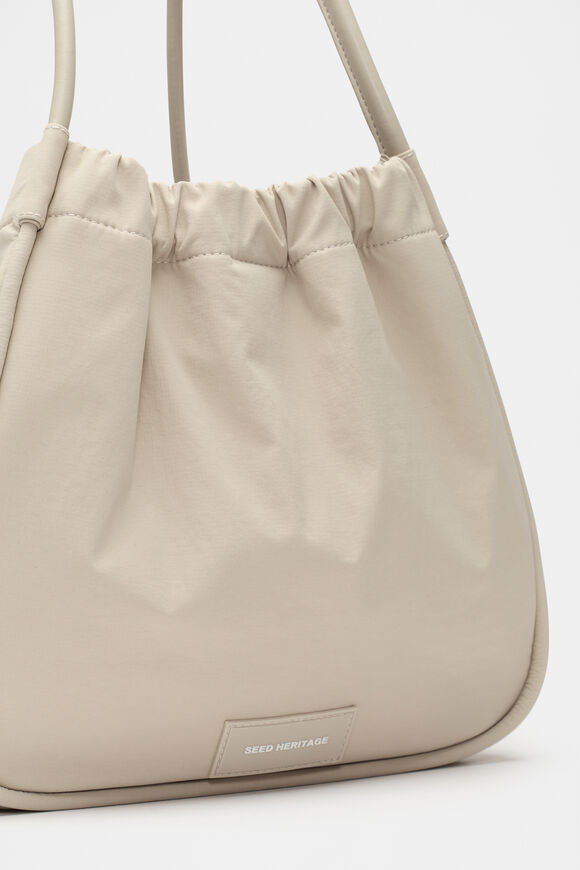 Seed Essential Logo Tote  Cool Sand  hi-res