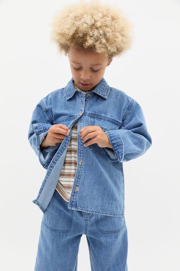 Denim Overshirt  Classic Blue  hi-res