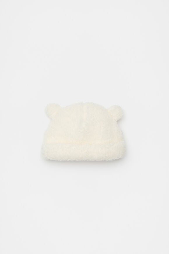 Mini Teddy Beanie  Classic Cream  hi-res