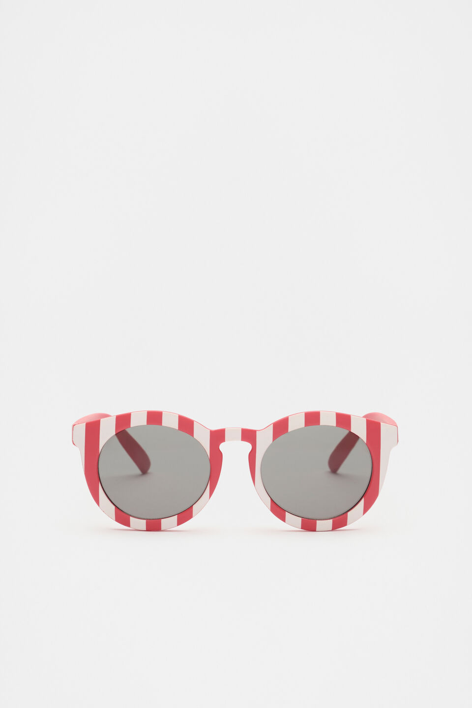 Child Stripe Sunglasses  Strawberry Red