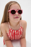 Child Stripe Sunglasses  Strawberry Red  hi-res