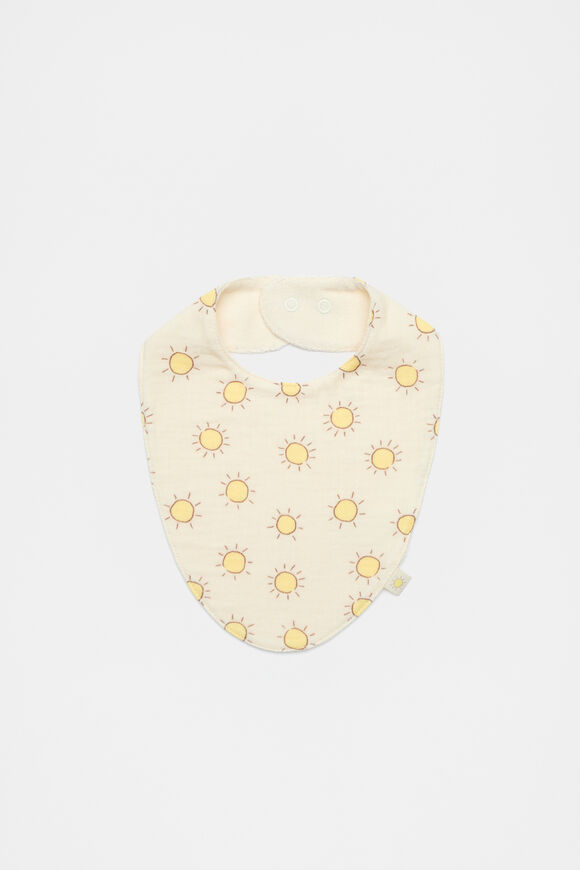 Sunny Dribble Bib  Sunshine  hi-res
