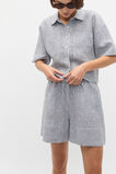 Linen Stripe Short  Twilight Blue Stripe  hi-res