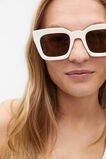 Caitlin Rectangle Sunglasses  Cloud Cream  hi-res