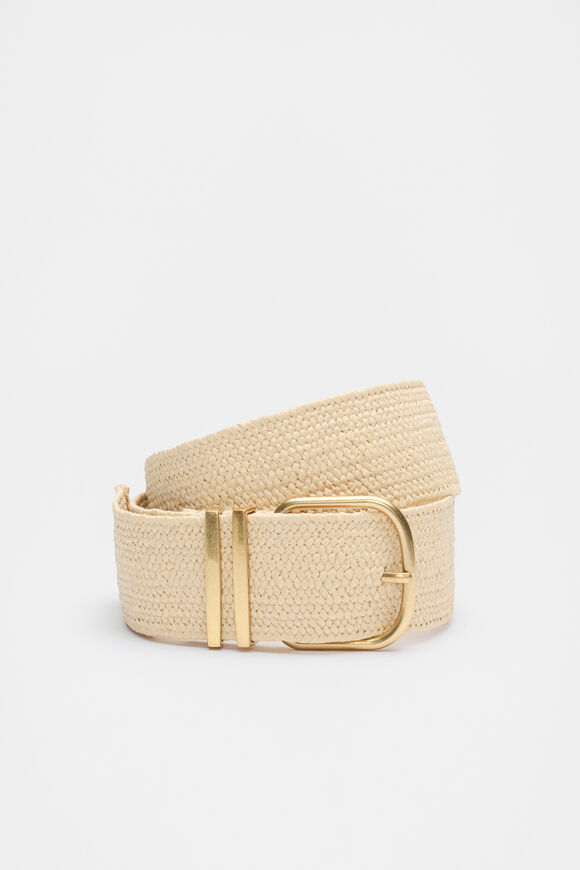 Fiora Stretch Belt  Natural  hi-res