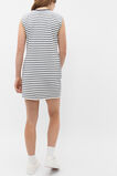 Stripe Logo Dress  New Navy  hi-res