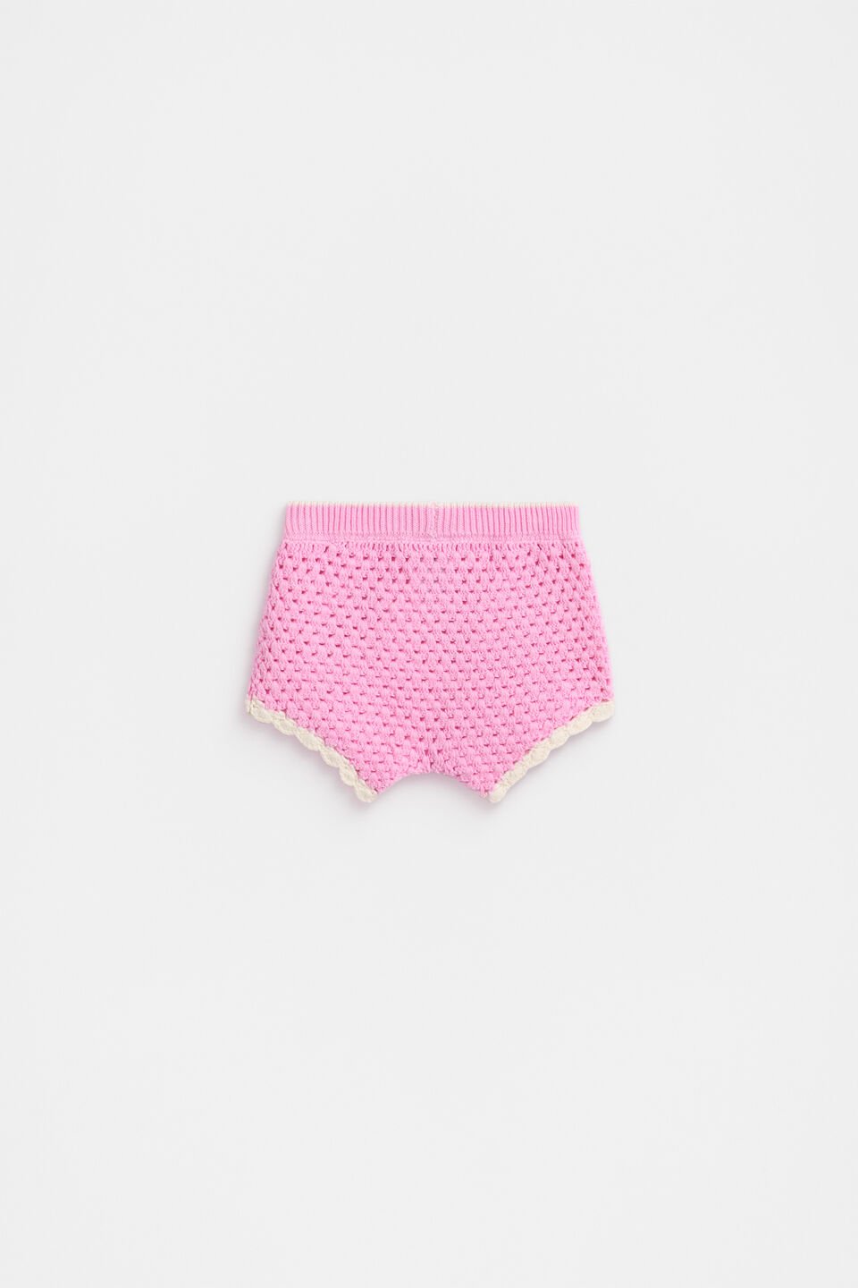Crochet Short  Candy Pink