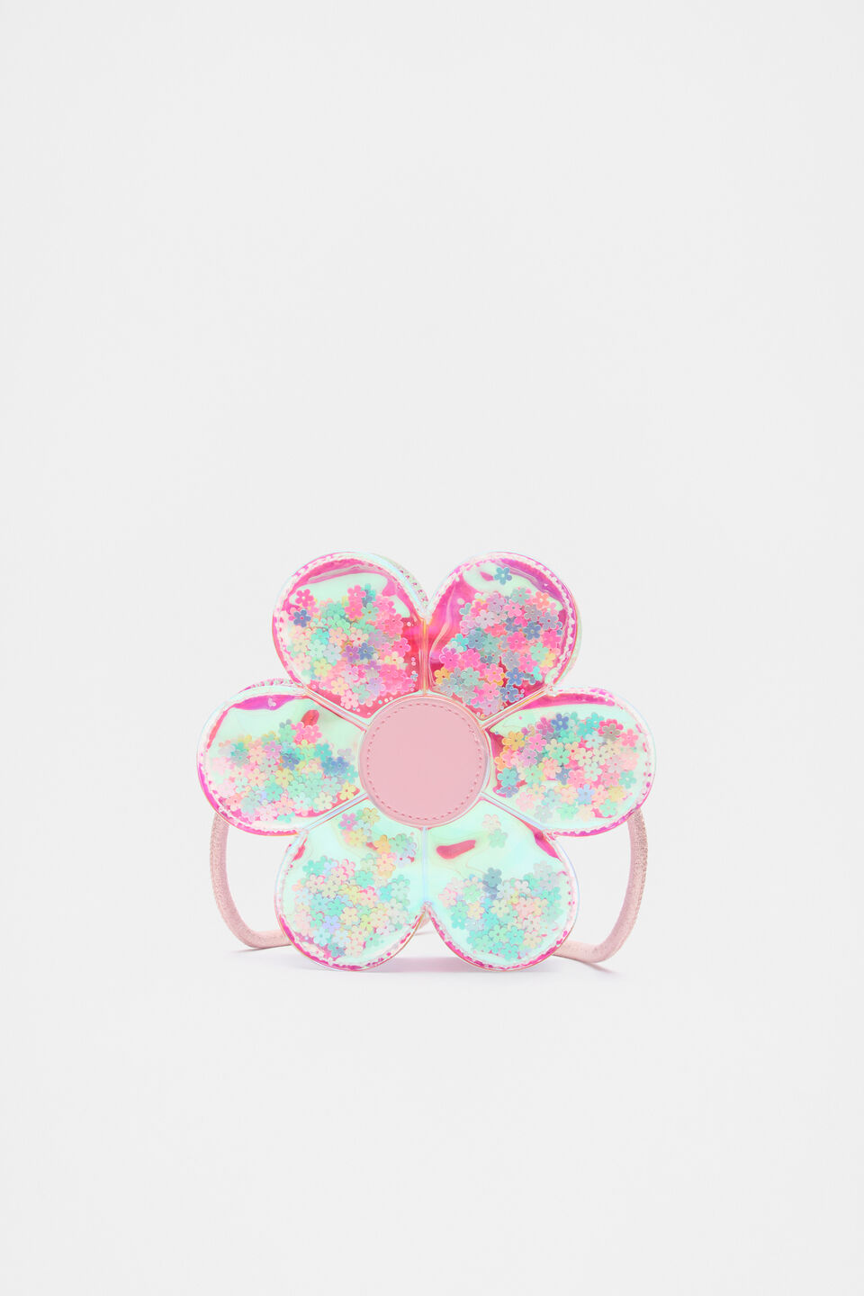 Flower Confetti Bag  Candy Pink