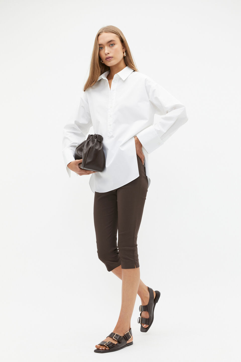 Capri Pant  Dark Espresso