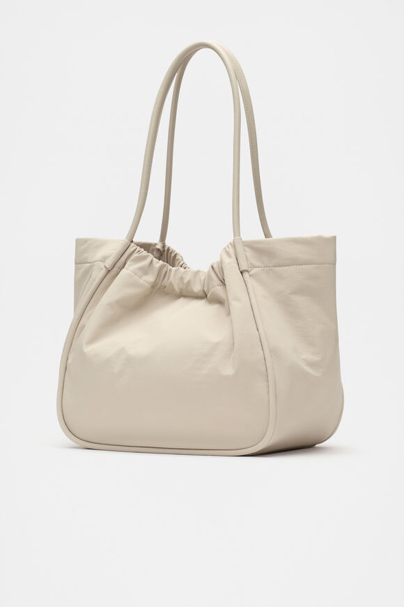 Seed Essential Logo Tote  Cool Sand  hi-res