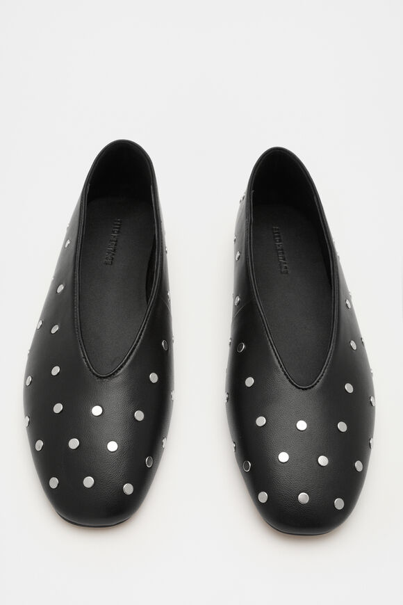 Margot Studded Ballet Flat  Black  hi-res