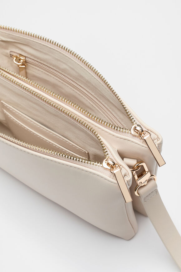 Multi Pocket Crossbody Bag  Oat  hi-res