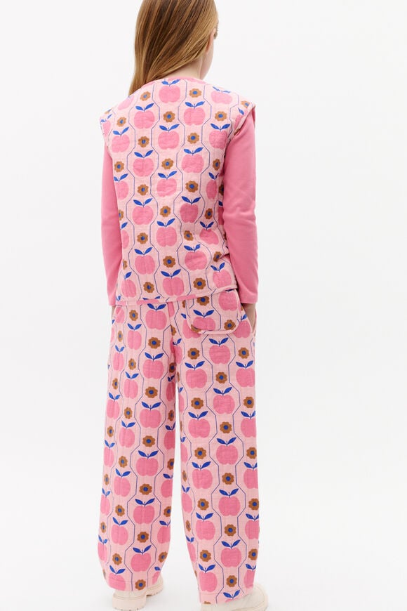 Apple Quilted Vest  Rose Petal  hi-res