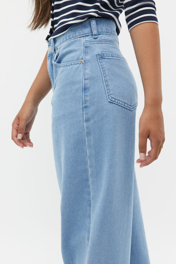 Essential Wide Leg Jean  Clean Blue Wash  hi-res