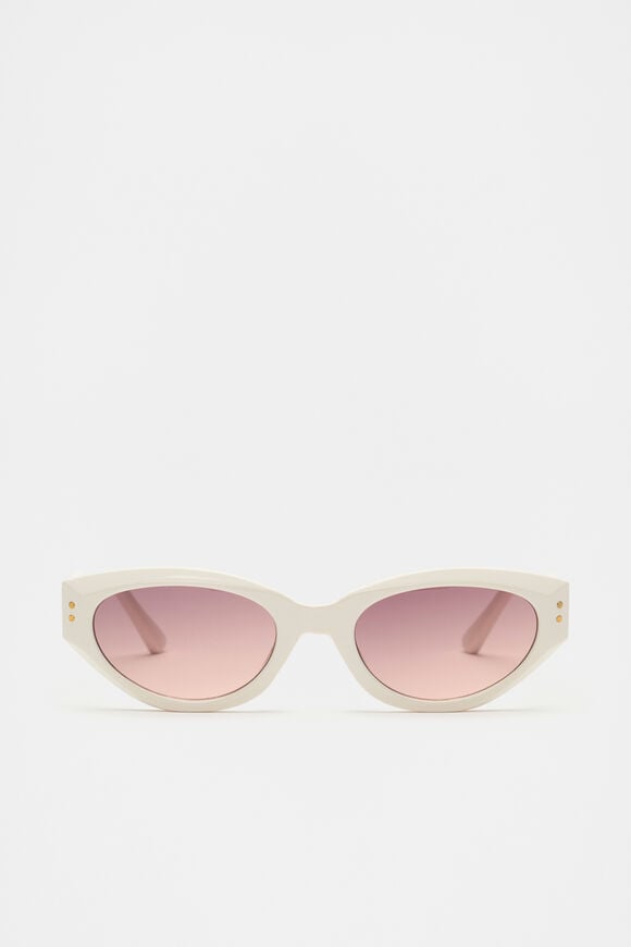 Lida Cat Eye Sunglasses  Cream  hi-res