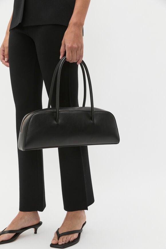 Structured Shoulder bag  Black  hi-res