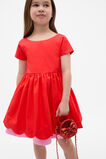 Scallop Dress  Strawberry Red  hi-res