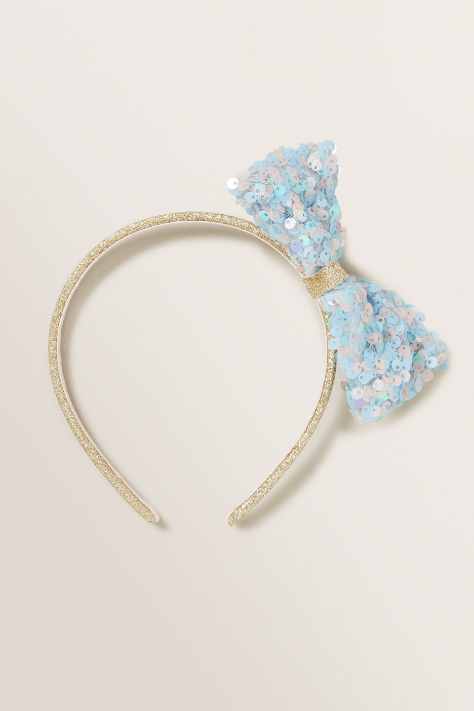 Sequin Bow Headband  