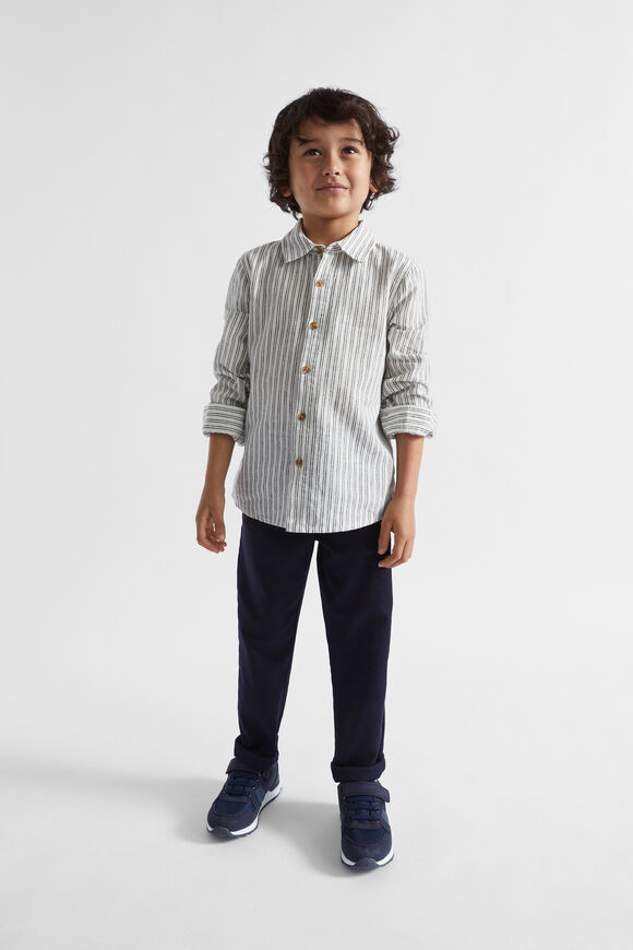 Stripe Linen Shirt  Canvas  hi-res