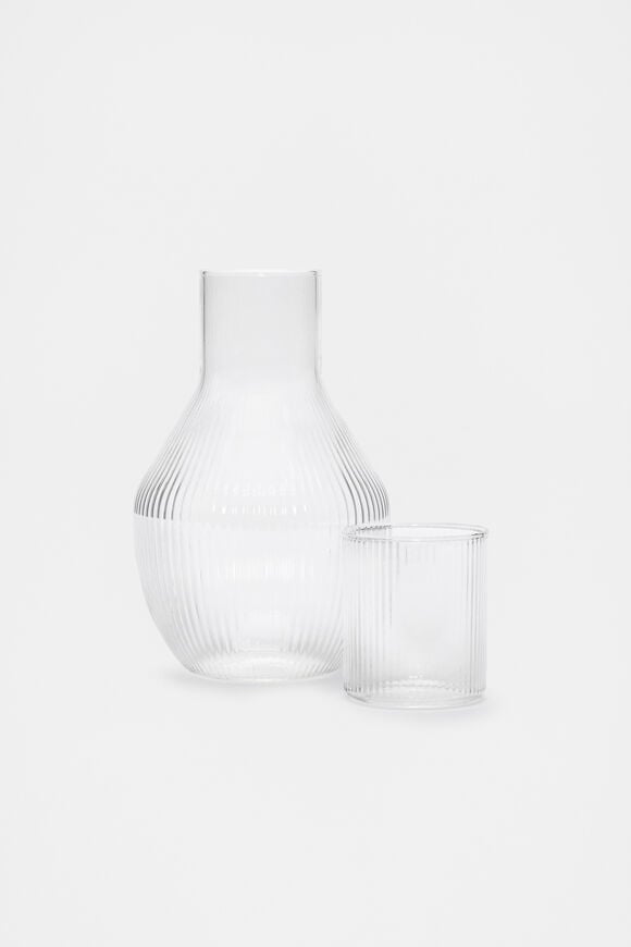 Selene Carafe Set  Clear  hi-res