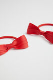 Grosgrain Bow Elastic Pack  Red  hi-res