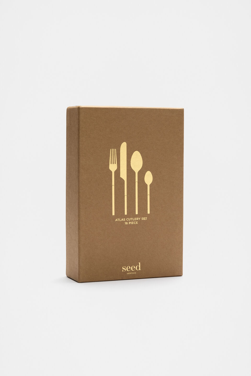 Atlas Cutlery Set of 16  Gold
