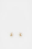 Pearl Cluster Stud  Gold  hi-res