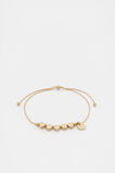 Hearts Toggle Bracelet  Gold  hi-res