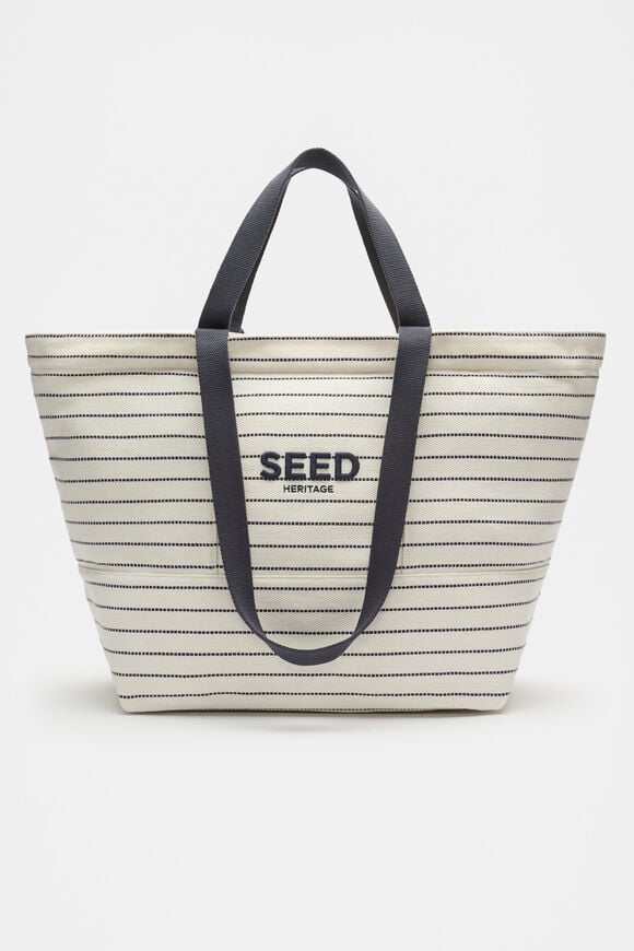 Seed Overnight Tote  Twilight Blue  hi-res