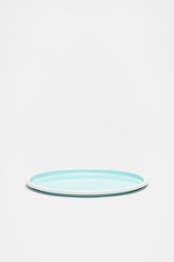 Loretta Enamel Plate  Skyway  hi-res