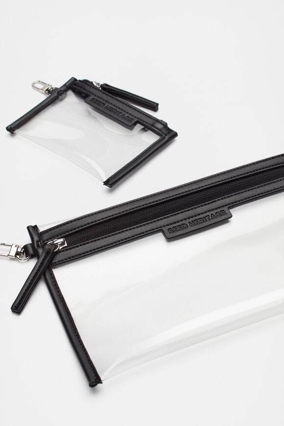 Travel Pouch Set  Black  hi-res