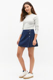 Cargo Denim Skirt  Rinse Wash  hi-res