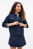 Boxy Denim Jacket  Rinse Wash  hi-res