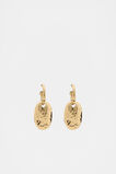 Petal Drop Earring  Gold  hi-res