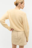 Lofty Button Knit Cardigan  Marzipan Marle  hi-res