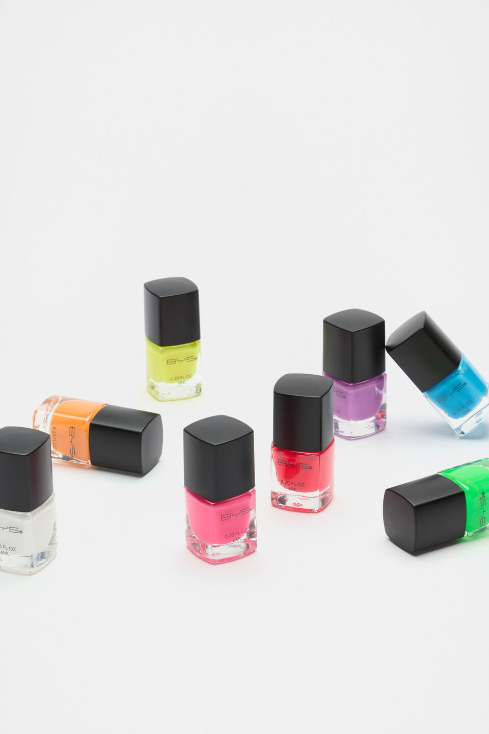 Neon Pop Nail Polish 8 Pack  Multi