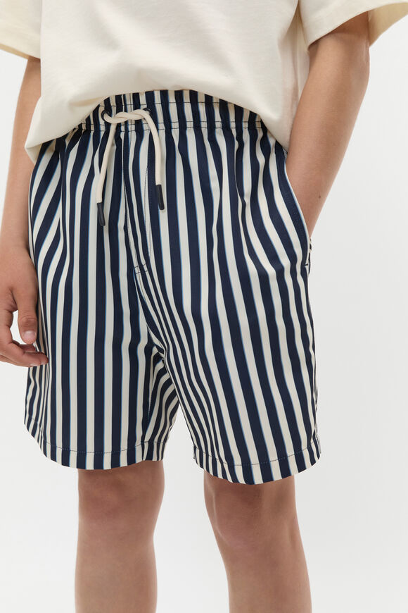 Stripe Boardshort  Midnight Blue  hi-res