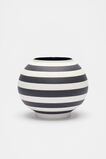 Block Stripe Vase  Caviar  hi-res