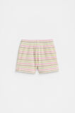 Stripe Waffle Short  Multi  hi-res