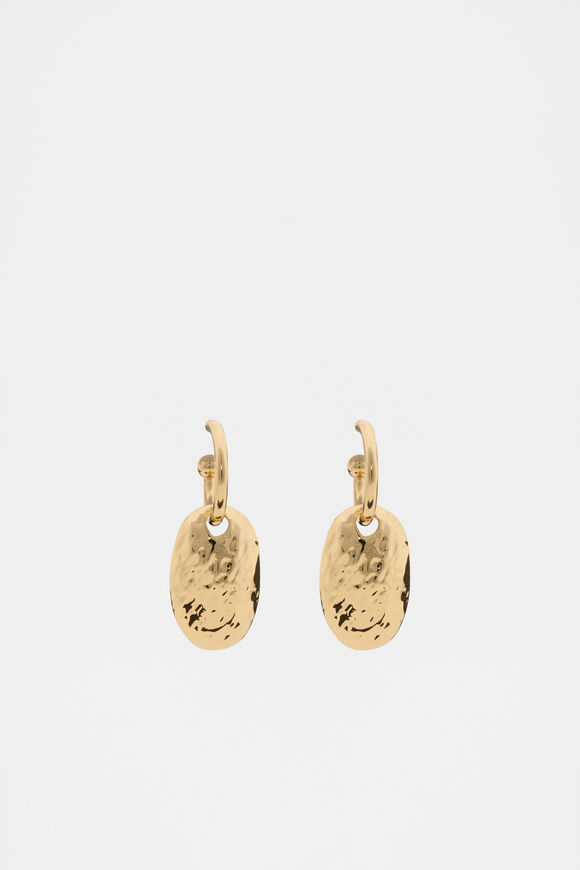 Petal Drop Earring  Gold  hi-res