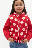Flower Cord Vest  Chilli Red  hi-res
