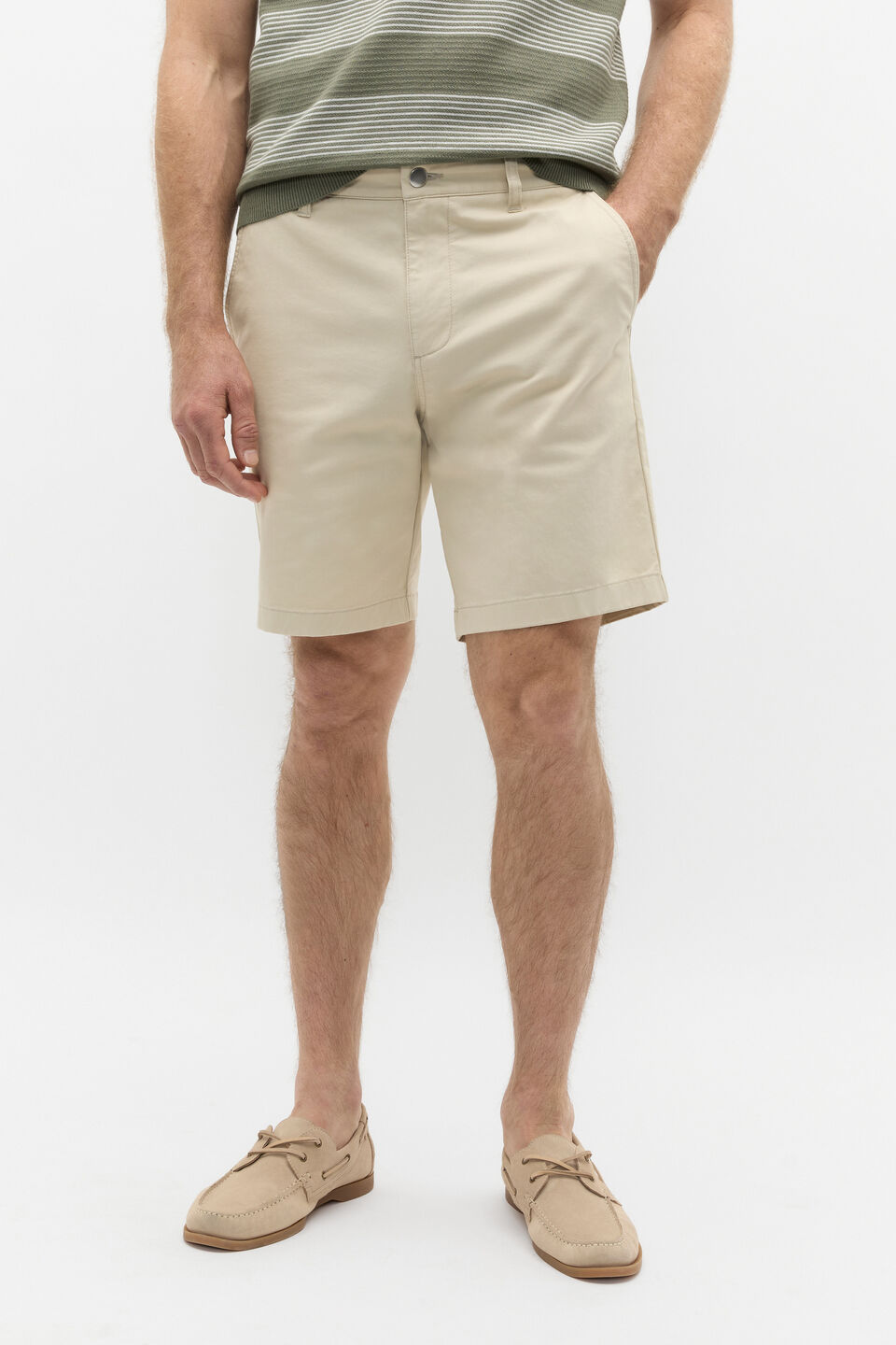 Heritage Chino Short  Cool Stone