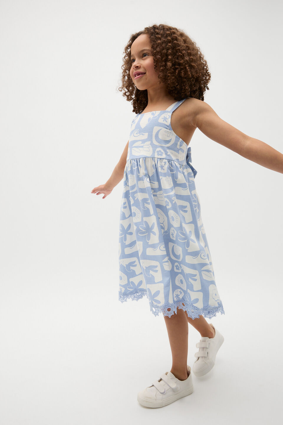 Riviera Dress  Luna Blue