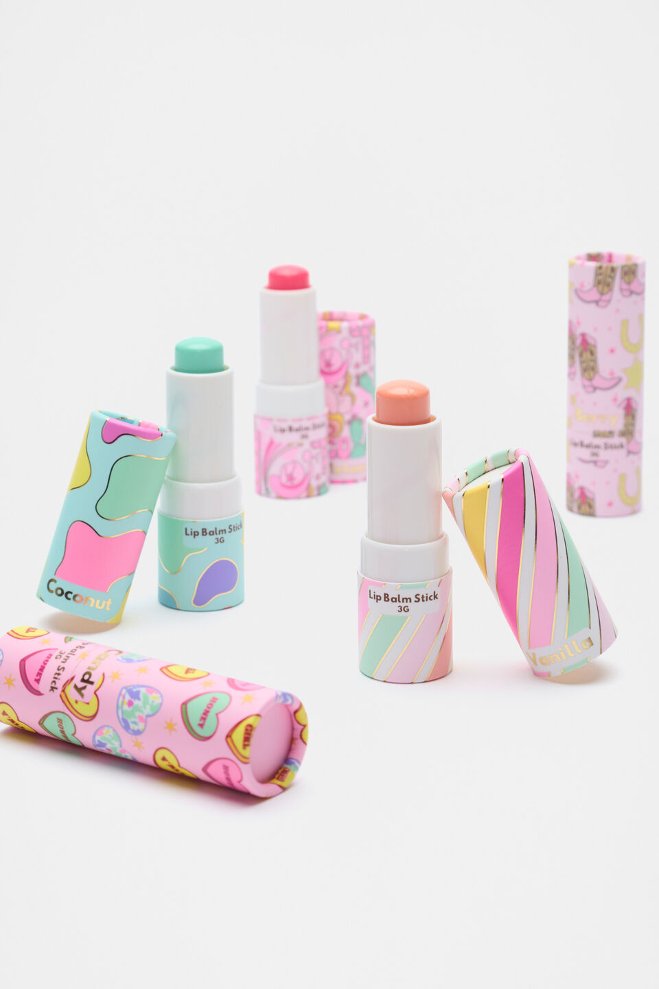 Scented Lip Balm Set  Multi
