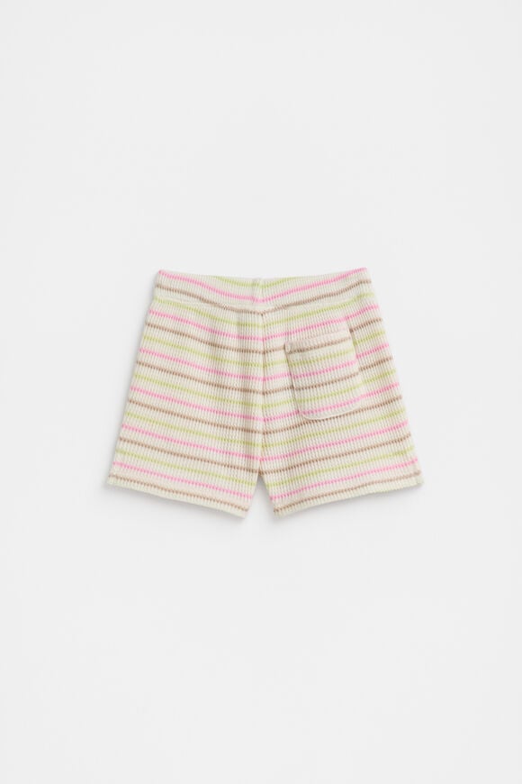 Stripe Waffle Short  Multi  hi-res