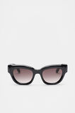 Rachel Cat Eye Sunglasses  Black  hi-res